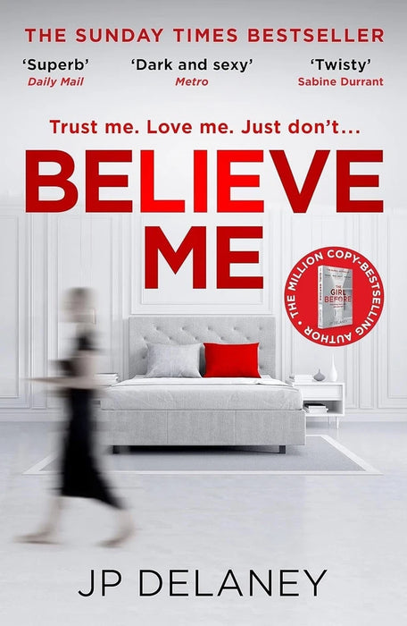 The Girl Before & Believe Me & The Perfect Wife 4 Books Collection Set by JP Delaney - Fiction - Paperback