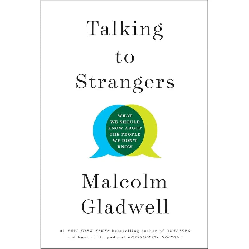 Collection of four Malcolm Gladwell non-fiction books, including Talking to Strangers and The Bomber Mafia, in mixed formats.