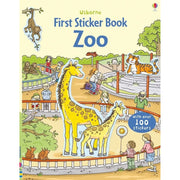 Usborne First Sticker Books collection set featuring engaging activities for ages 3-5, paperback format with colorful illustrations.