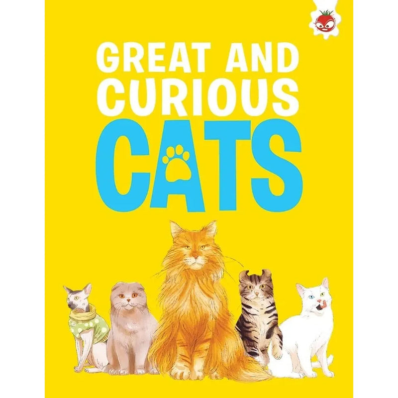 Children's Cats Series 4 books collection set by Eliza Jeffery, non-fiction paperback featuring colorful cat illustrations