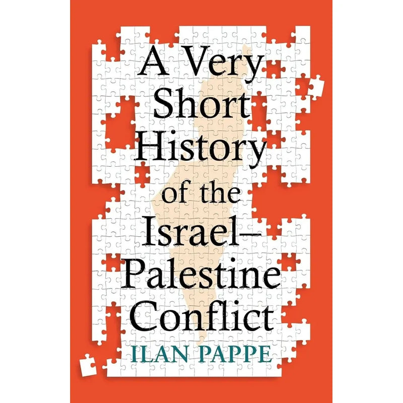 Two paperback history books on Israel–Palestine conflict and Hundred Years' War on Palestine by Pappe and Khalidi, published by Oneworld and Profile.