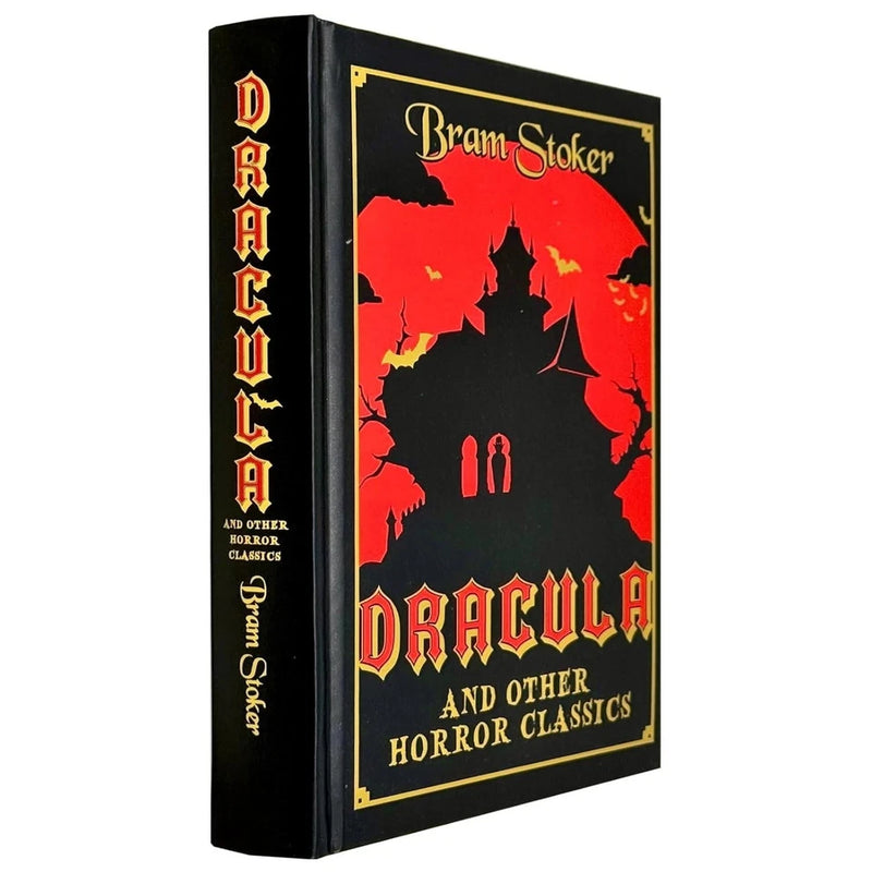 Hardcover edition of Dracula and Other Horror Stories by Bram Stoker, featuring classic horror fiction from Rupa Publications.