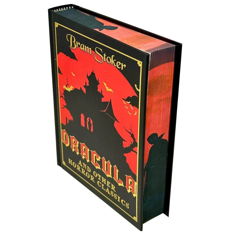 Hardcover of "Dracula and Other Horror Stories" by Bram Stoker, sprayed edition fiction book from Rupa Publications.
