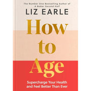 Collection of three books on aging and gut health by Liz Earle, Jennifer Browne, and Iota, focusing on vegan longevity and healthy living.