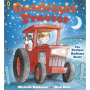 Six paperback books from the Goodnight Collection by Michelle Robinson, featuring colorful covers and illustrations by Nick East.