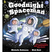 Six paperback fiction books from the Goodnight Collection by Michelle Robinson and Nick East, featuring colorful cover art.