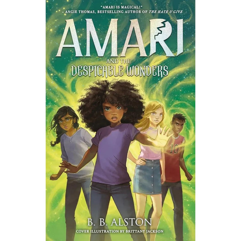 Four-book collection of Amari and the Night Brothers series by BB Alston, featuring fiction books in mixed formats.