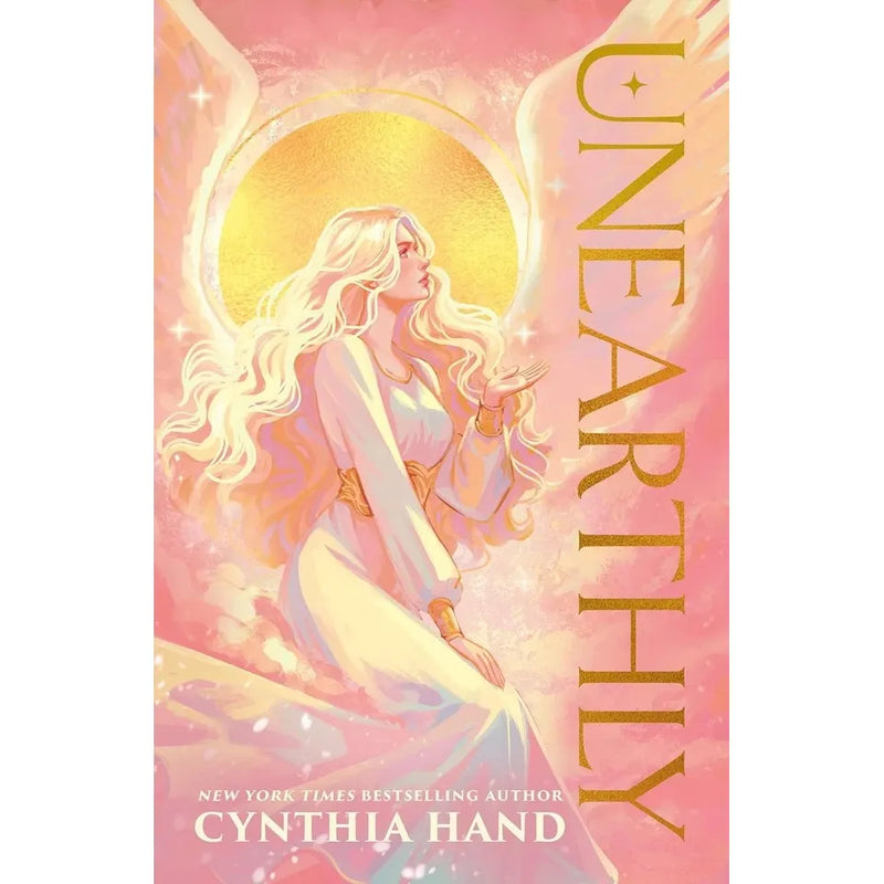 Unearthly Series 3-book collection set by Cynthia Hand, young adult paperback fantasy novels, published by HarperCollins.