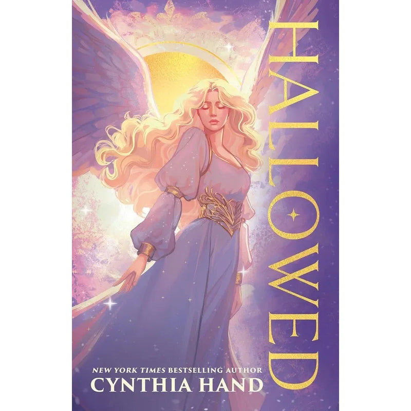 Unearthly Series 3 Book Collection by Cynthia Hand, young adult paperbacks with vibrant covers on a bookshelf.