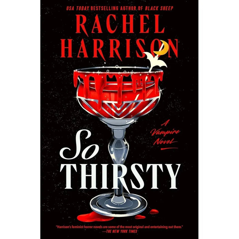 Set of three paperback fiction books from Rachel Harrison's Cackle, So Thirsty, Play Nice collection by Titan Books.