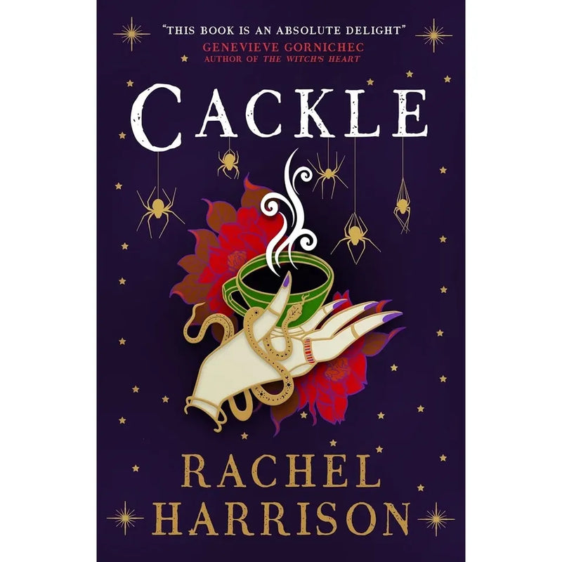 Set of three paperback fiction books from the Cackle, So Thirsty, Play Nice collection by Rachel Harrison, published by Titan Books.