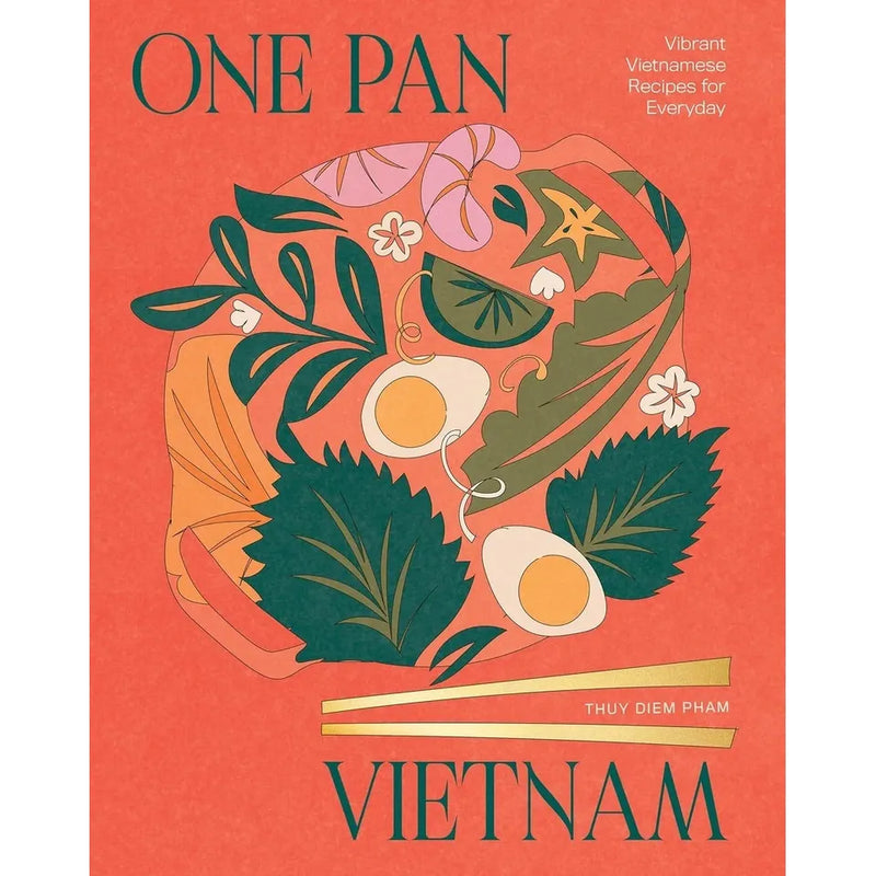 Collection of three cookbooks by Thuy Diem Pham, Hari Ghotra, and Iota Publishing featuring Vietnamese, Chinese, Indian curry recipes.