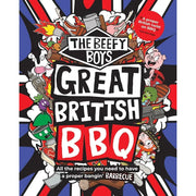 Beefy Boys' Great British BBQ, Tasty & Healthy 3-book collection set by Beefy Boys, featuring diverse non-fiction cooking guides.