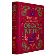 Leather-bound copy of “Tales of Art and Tragedy” by Oscar Wilde, featuring classic fiction by Wilco International LLP.