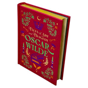 Leather-bound copy of Tales of Art and Tragedy by Oscar Wilde, featuring classic fiction by Wilco International LLP.