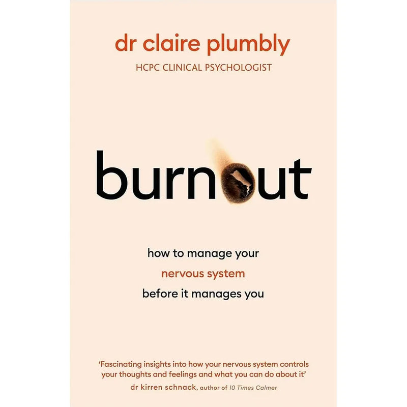 Paperback collection of The Burnout Doctor and Burnout 2 books by Dr Claire Ashley, focusing on burnout recovery and mental health.