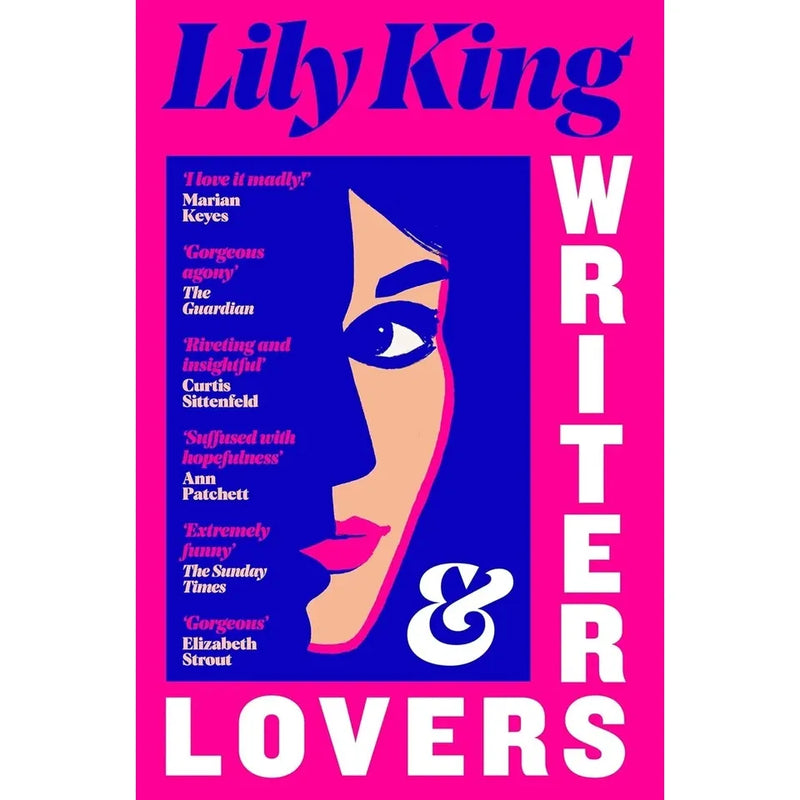 Three-book collection set of Lily King's Heart The Lover, Euphoria, Writers & Lovers by Canongate Books, featuring fiction titles.