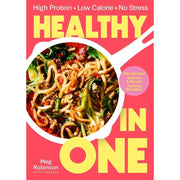 Three cookbooks by Iota Publishing on healthy one-pot meals for quick, nutritious recipes by Christina Shoemaker and Meg Robinson.