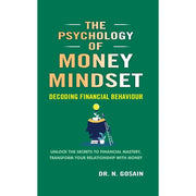 Three paperback books from the Creative Mind and Success collection by I. Macay, Jenara Nerenberg, and Dr. Gosain on psychology and money mindset