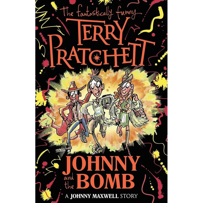 Three paperback books from the Johnny Maxwell Trilogy by Terry Pratchett in a Corgi Children's collection set.