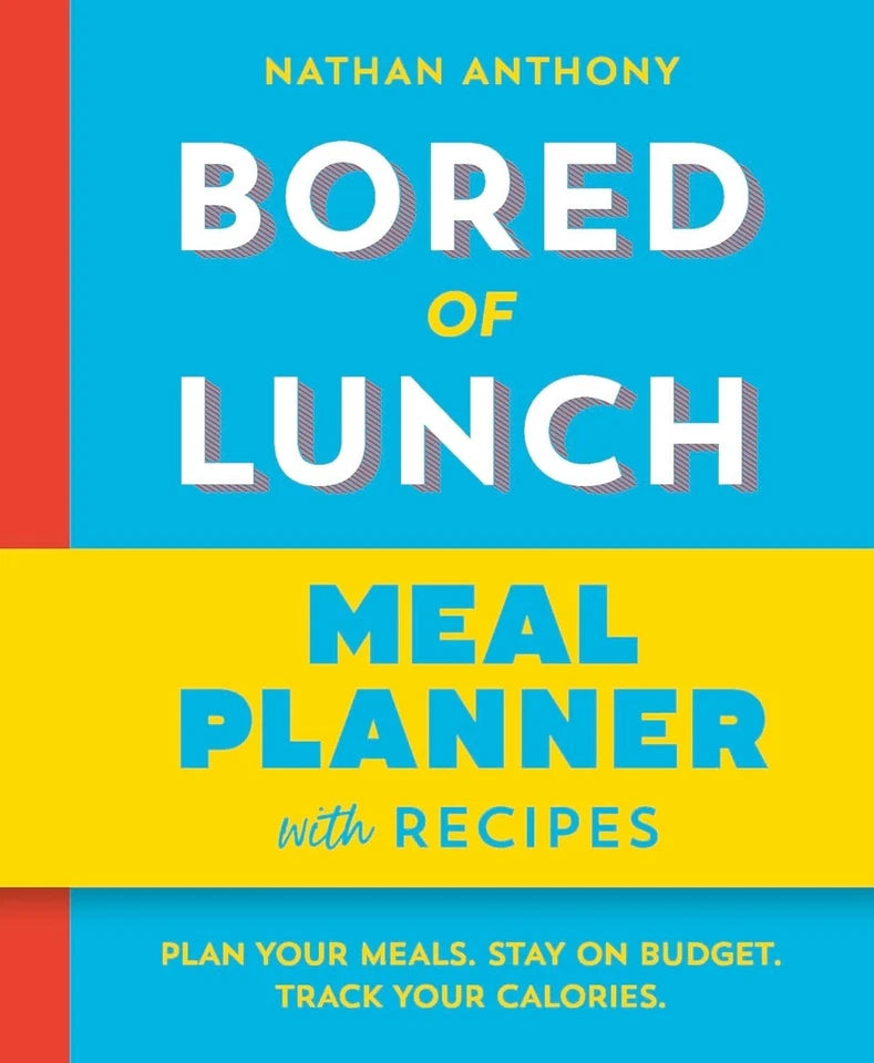 Bored of Lunch 4 Books Collection Set by Nathan Anthony, non-fiction mixed format, featuring colorful book covers and titles.