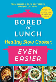 Nathan Anthony Bored of Lunch 4 Books collection set by Ebury Press, featuring mixed format non-fiction books.