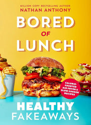 Nathan Anthony Bored of Lunch 4 Books Collection Set by Ebury Press, featuring mixed format non-fiction books with colorful cover art.