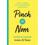 Bored of Lunch Pinch of Nom food planner set featuring four books, designed for meal planning and healthy eating by Nathan Anthony and team.