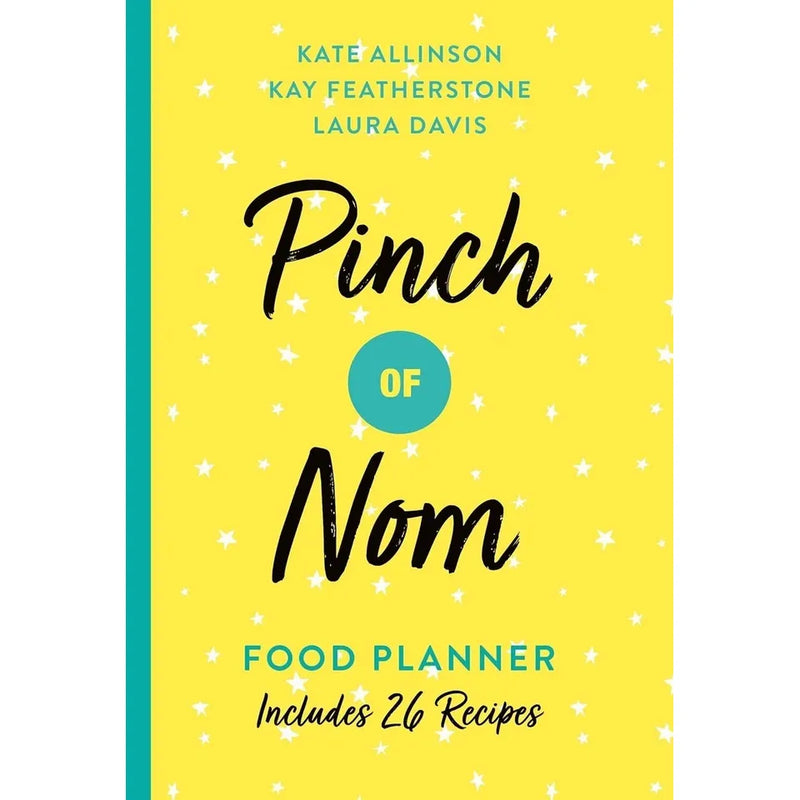 Bored of Lunch Pinch of Nom food planner set featuring four books, designed for meal planning and healthy eating by Nathan Anthony and team.