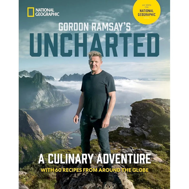 Gordon Ramsay's Uncharted and Ultimate Fit Food 2-book collection set in hardback, featuring colorful cover images.