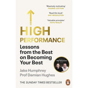 Micro-Habits and High Performance books by Jake Humphrey and Damian Hughes, paperback collection on personal development.