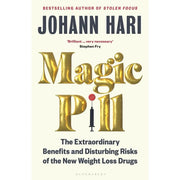 Collection of Johann Hari's Magic Pill and Stolen Focus 2 non-fiction paperback books published by Bloomsbury Publishing.