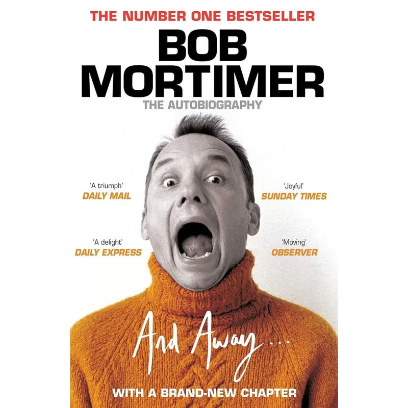Four paperback books in the Hotel Avocado & Satsuma Complex collection by Bob Mortimer, featuring colorful cover art.