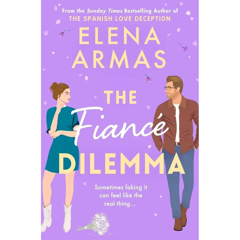 Four paperback fiction books by Elena Armas, including The Spanish Love Deception and The American Roommate Experiment, in a collection set.