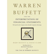 Two paperback books by Mary Buffett and David Clark on Warren Buffett and financial statements, featuring the book covers.