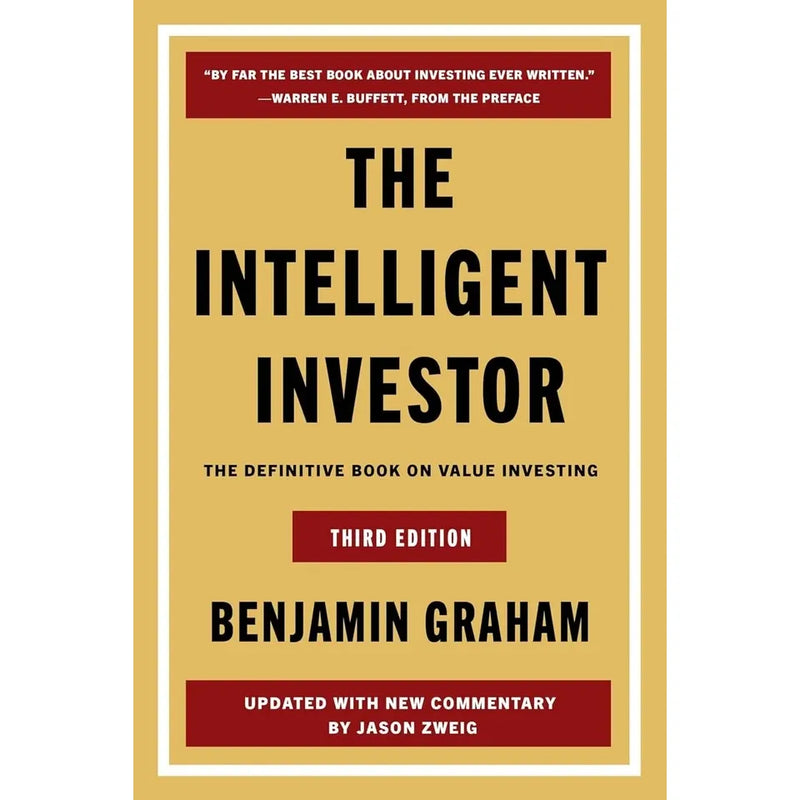 The Intelligent Investor Third Edition 3-Book Collection Set By Warren Buffett - Non Fiction - Paperback