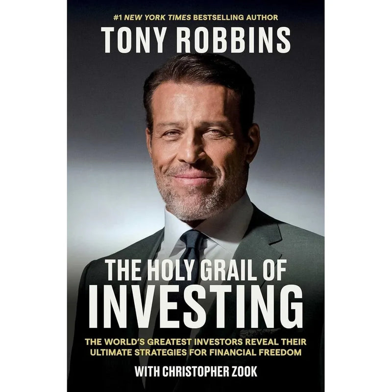 Set of five Tony Robbins paperback books including Money Master the Game, Awaken The Giant Within, and Unlimited Power by Simon & Schuster.