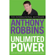 Set of five Tony Robbins paperback books including Money Master the Game, Awaken The Giant Within, and Unlimited Power by Simon & Schuster.