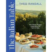Italian table cookbook set by Gennaro Contaldo and Theo Randall, includes three books on Italian cuisine and recipes.