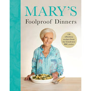 Cook and Share & Mary's Foolproof Dinners hardcover books by Mary Berry, featuring home-cooked recipes in a BBC Books collection.