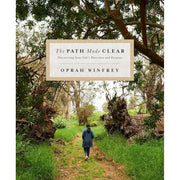 Set of three hardcover books by Oprah Winfrey including The Path Made Clear, The Wisdom of Sundays, and Enough, in blue covers.