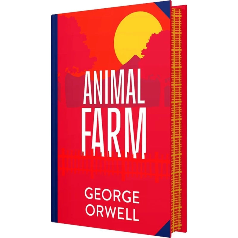 Hardcover collection of George Orwell's 1984 and Animal Farm, classic fiction books by Wilco International LLP Ltd