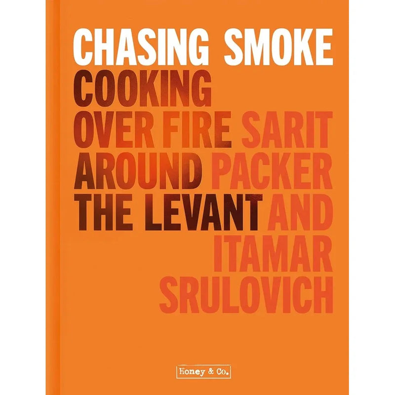 Chasing Smoke, Honey & Co Daily, Nom Nom Chinese Takeaway book set by Iota & Itamar Srulovich & Sarit Packer, featuring three non-fiction cookbooks.