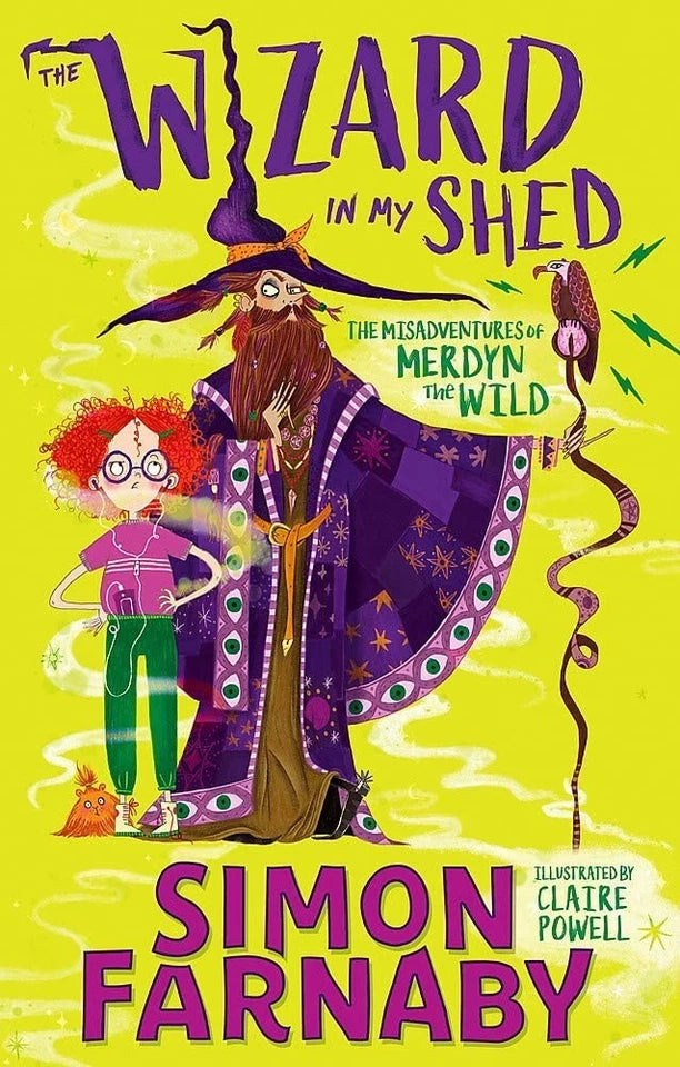 The Misadventures Of Merdyn The Wild 2 Books Collection Set By Simon Farnaby - Fiction - Mixed Format