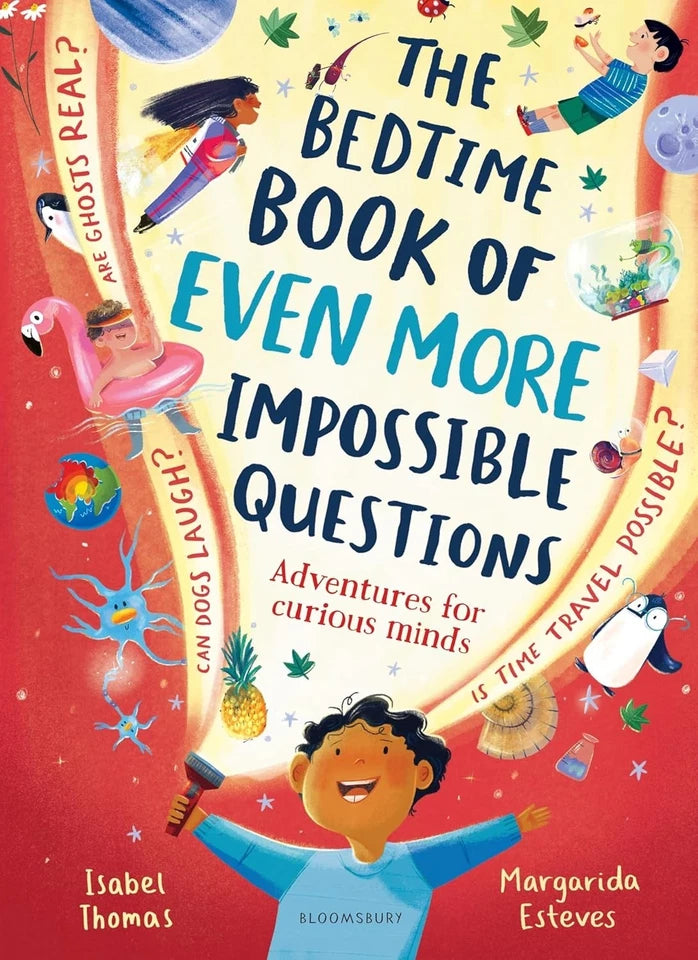 The Bedtime Book of Impossible Questions & The Bedtime Book of Even More Impossible Questions 2-Book Collection Set by Isabel Thomas - Non Fiction - Hardcover