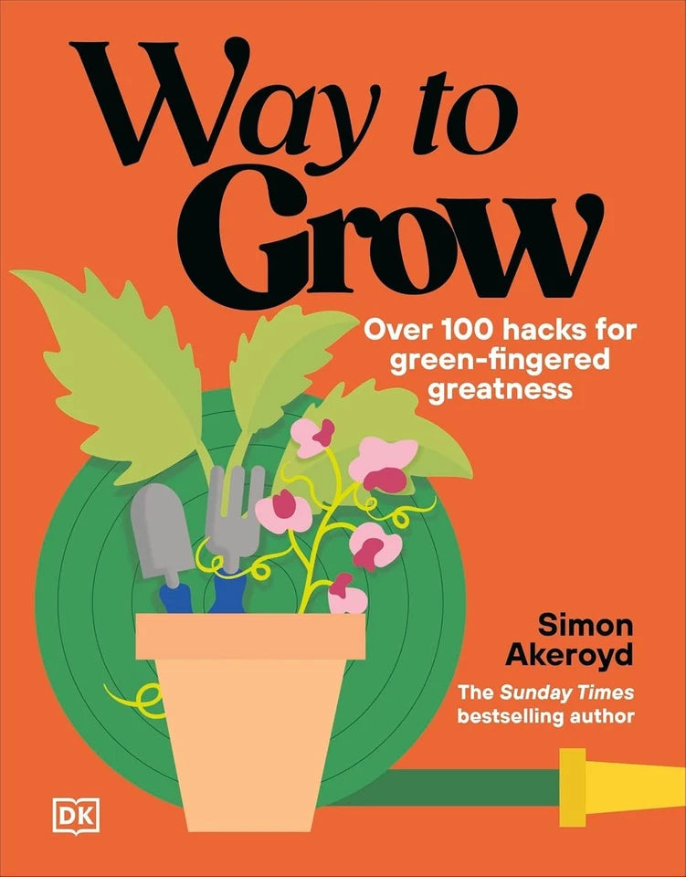 Way To Grow & Grow Your Groceries 2 Books Collection Set by Simon Akeroyd - Non Fiction - Hardcover