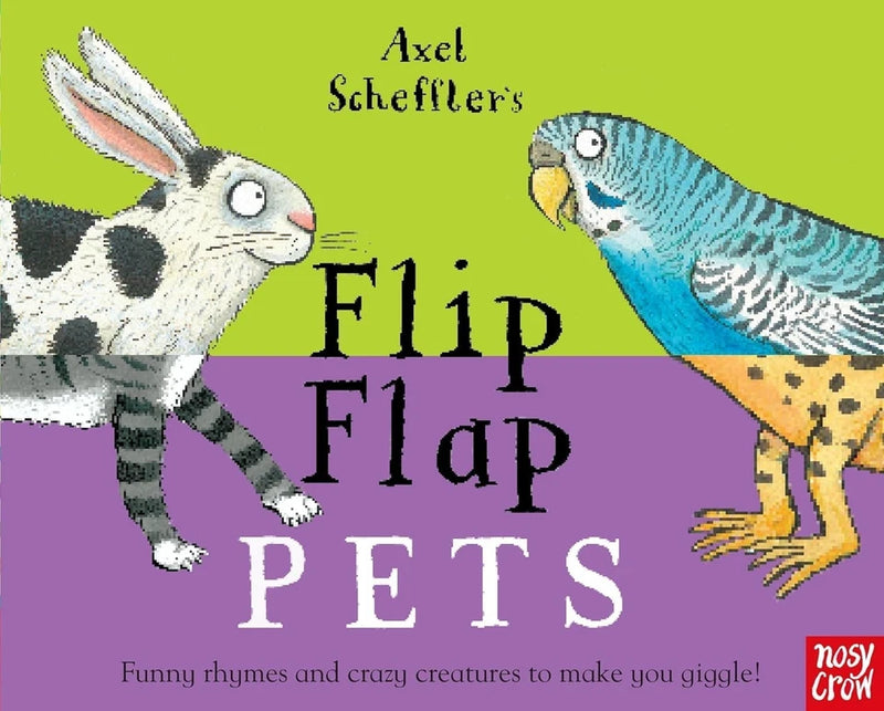 Flip Flap 5 Books Collection Set by Axel Scheffler - Flip Flap Farm Jungle Pets Zoo Minibeasts - Fiction - Hardback