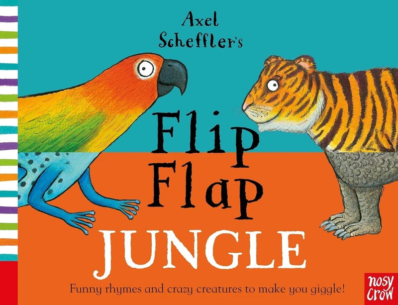 Flip Flap 5 Books Collection Set by Axel Scheffler - Flip Flap Farm Jungle Pets Zoo Minibeasts - Fiction - Hardback