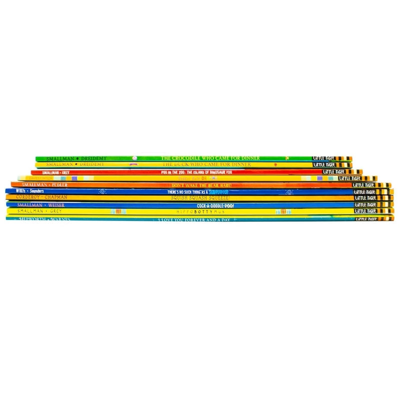Cock-A-Doodle-Poo, I Love You Forever, Daddies Build Dreams & More 10 Books Collection Set - Fiction - Mixed Format