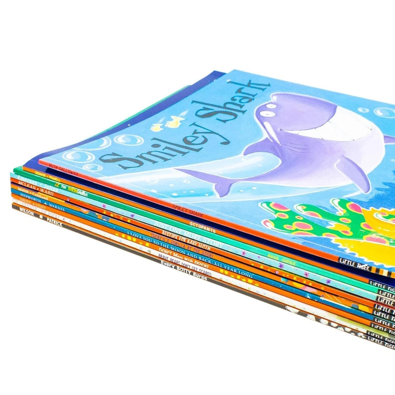 Bear & Friends 10 Picture Books Collection - Smiley Shark, Octopants, The Tortosaurus - Fiction - Paperback